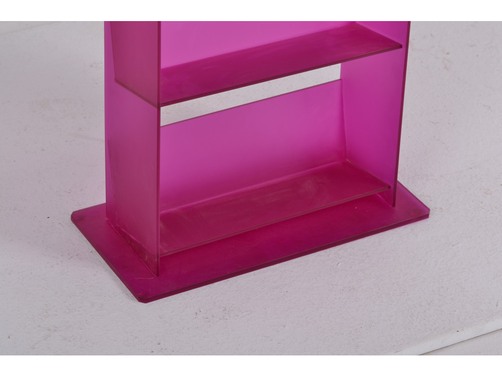 Acryl CD-DVD-Ständer pink (B-Ware) Modern Pink