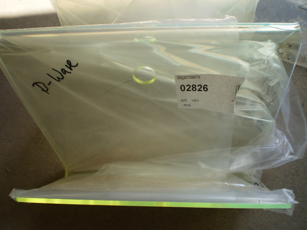 Zeitungsständer  Modern Gelb