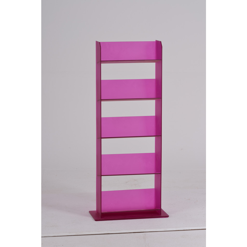 Acryl CD-DVD-Ständer pink (B-Ware) Modern Pink