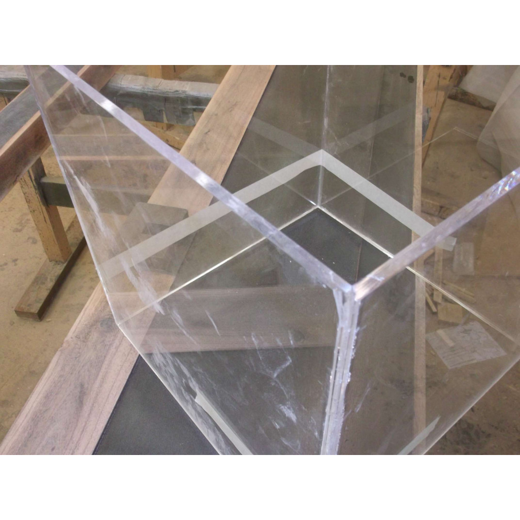 Acryl Würfel groß / klar (B-Ware) Modern Klar