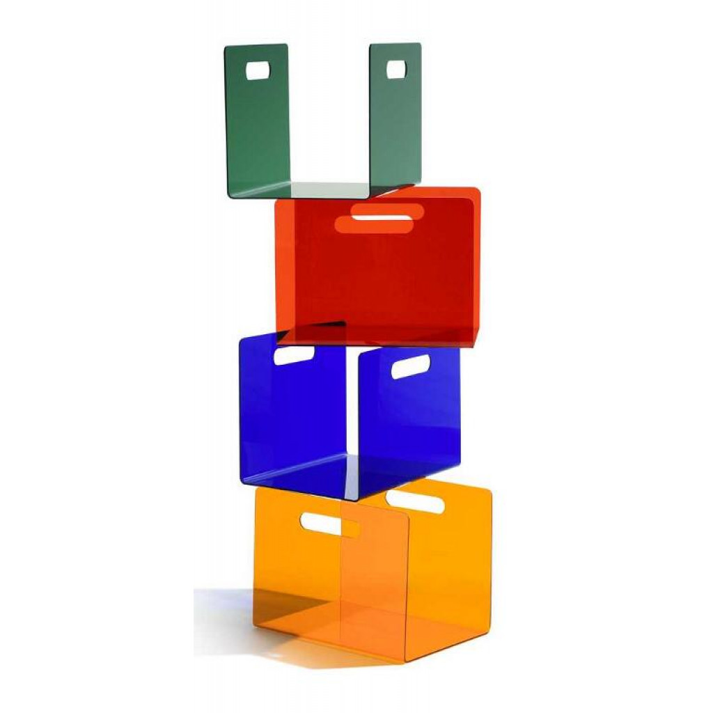 Zeitungsständer  Modern Orange