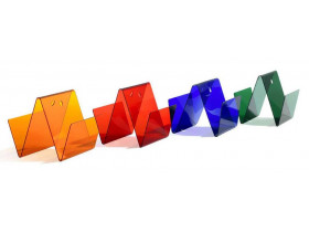 Zeitungsständer  Modern Orange